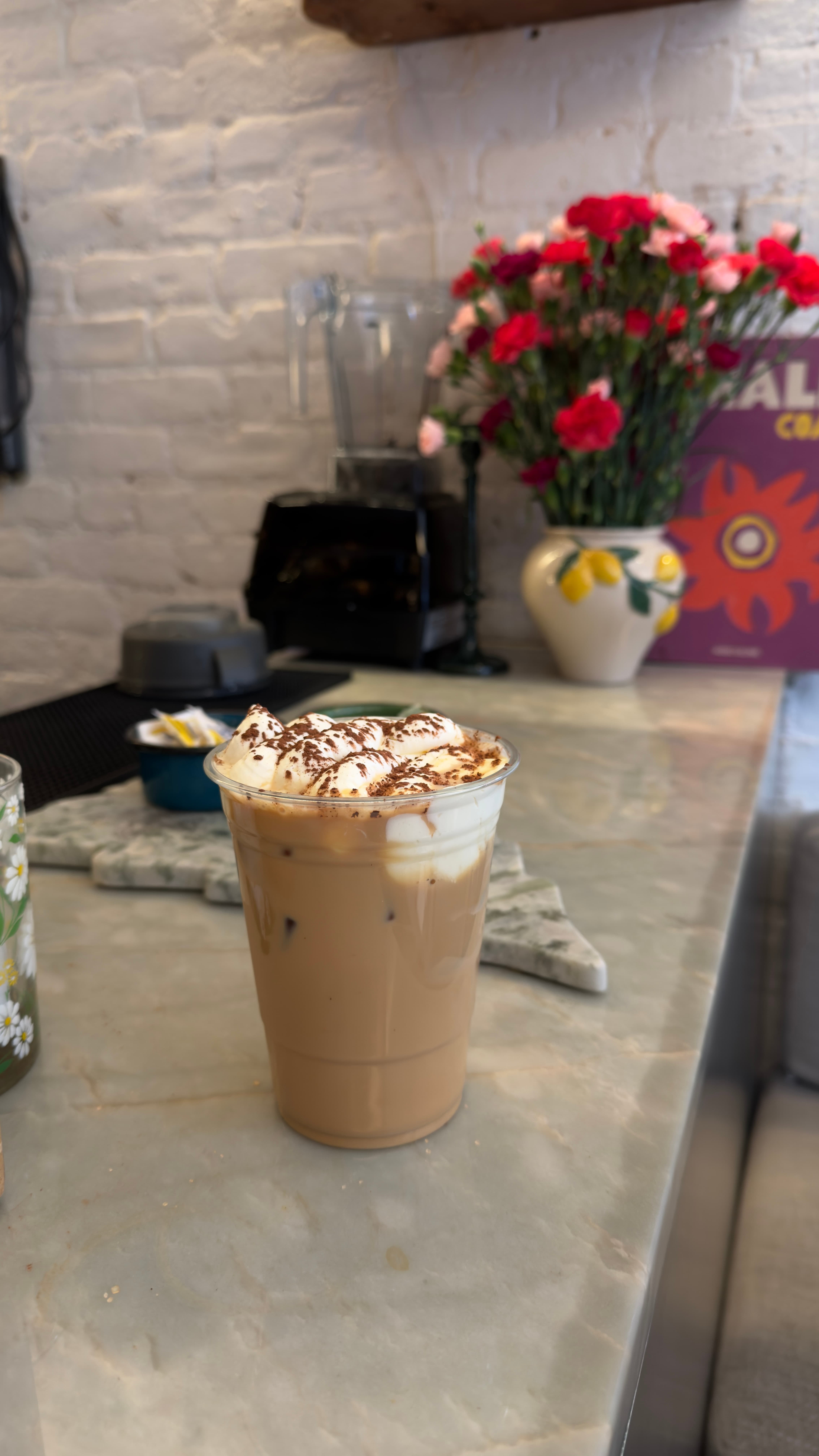 iced latte tiramisu in nyc